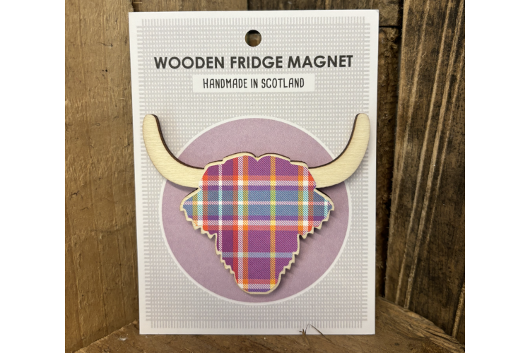 Cow Tartan Magnet