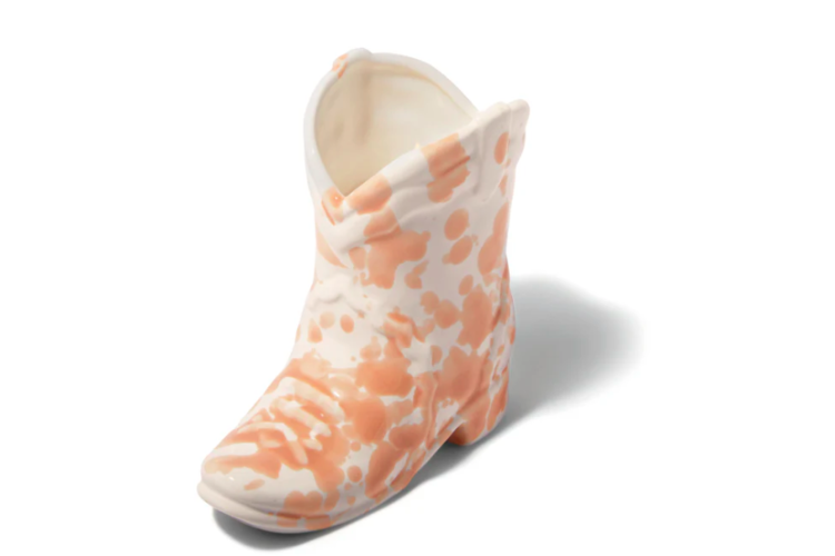 Cowboy Boot Candle - Cactus Flower 