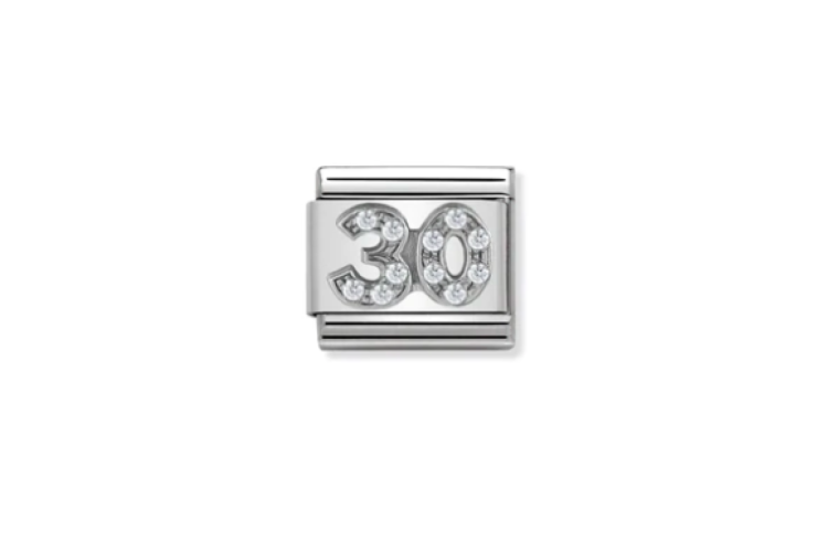 Cubic Zirconia 30 Link