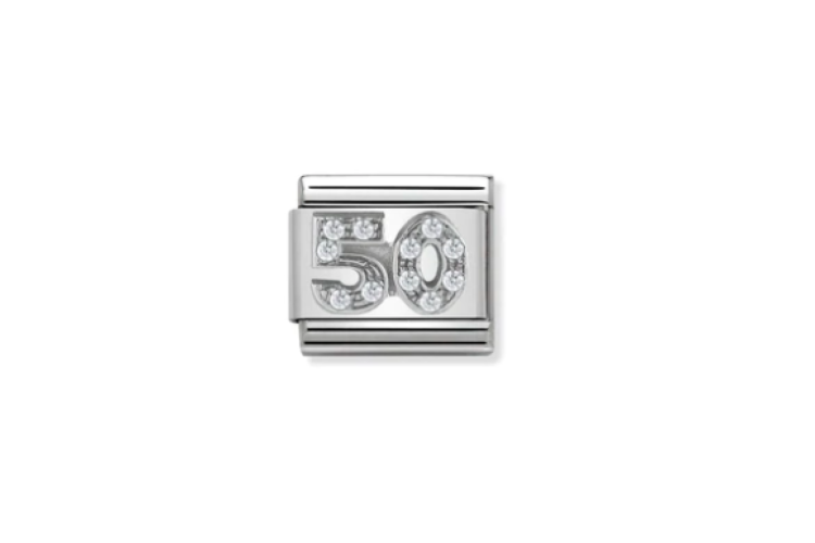 Cubic Zirconia 50 Link