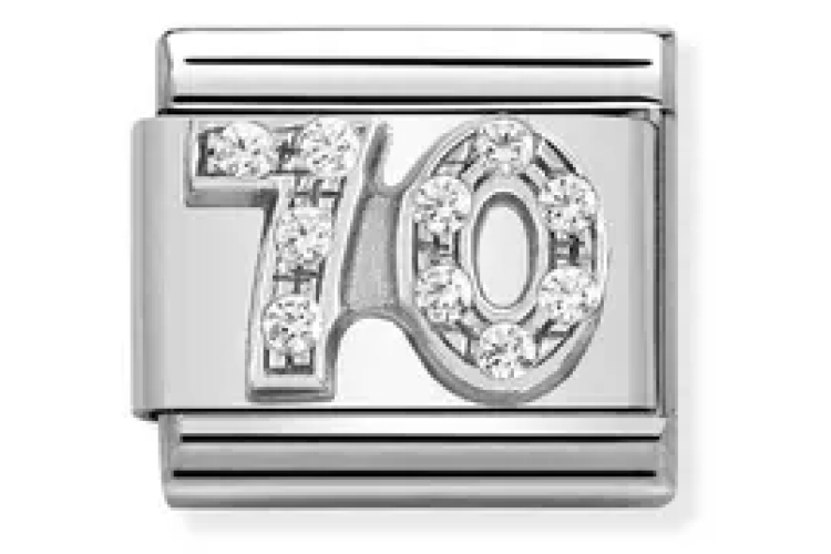 Cubic Zirconia 70 Link