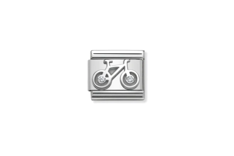 Cubic Zirconia Bicycle Link