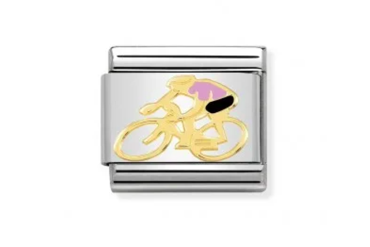 Cyclist Pink Link 