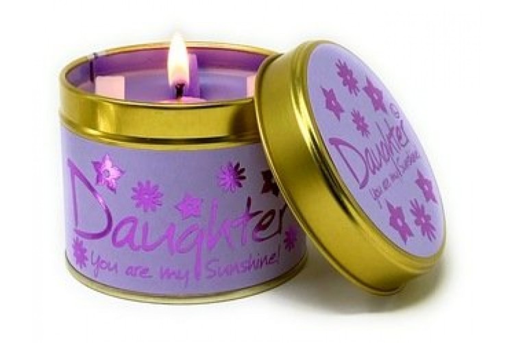 Daughter Scented Candle Tin