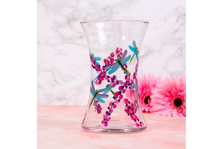 Dragonfly Vase