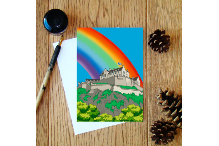Edinburgh Castle Greeting Card