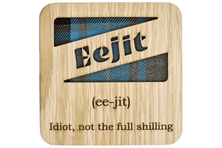 Eejit Square Coaster