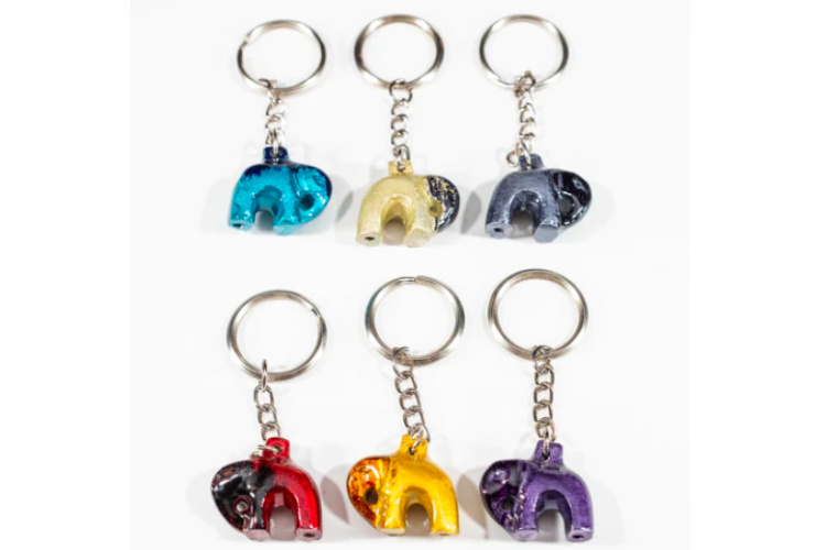 Elephant Keyrings 3cm