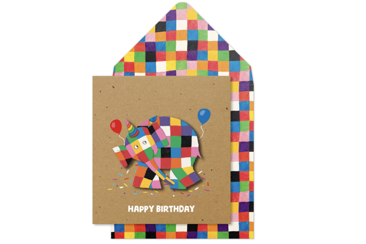 Elmer Birthday Card