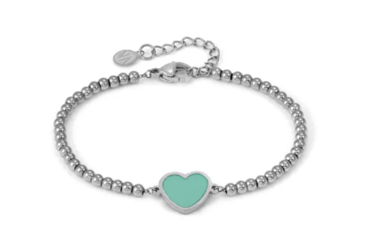 Emosfere Bracelet with Green Heart