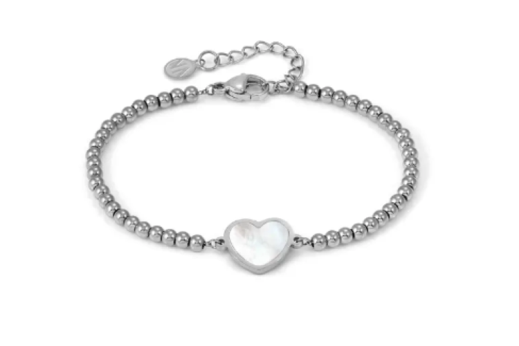 Emosfere Bracelet with Mother of Pearl Heart