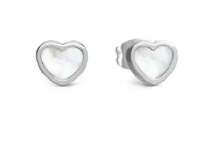 Emosfere Earrings with Mother of Pearl Heart