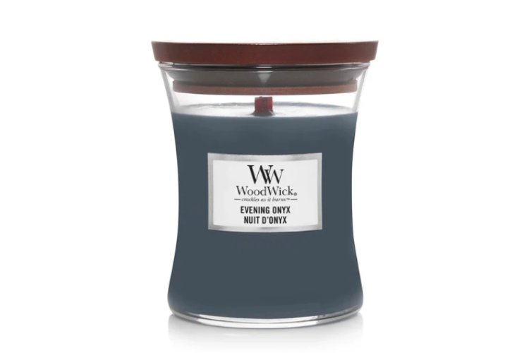 Evening Onyx Medium Hourglass Candle