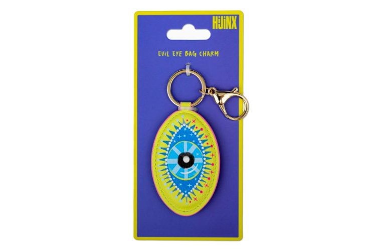 Evil eye bag charm