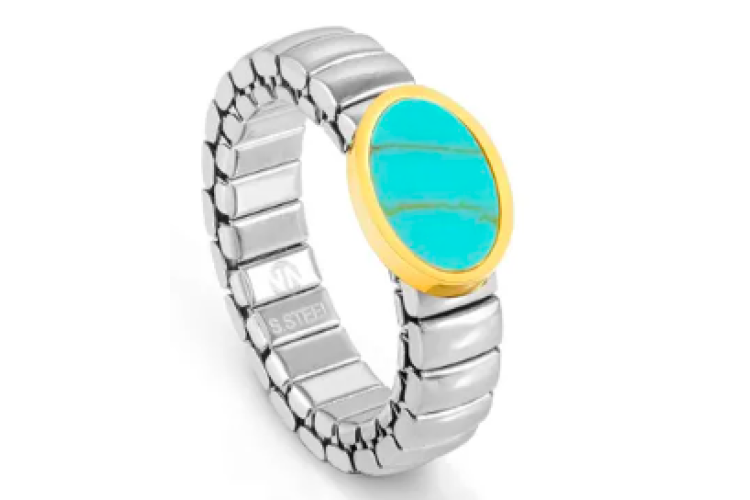 Extension Turquoise Oval Ring 