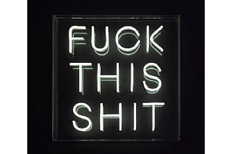 F**K THIS SHIT NEON SIGN 