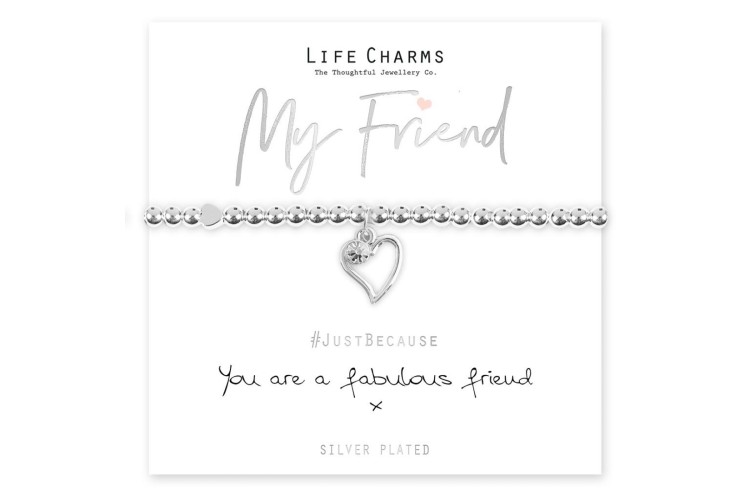 My Friend Heart Bracelet
