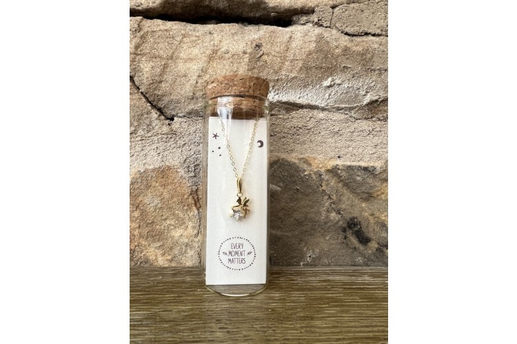 Fairy with Crystal Star Necklace