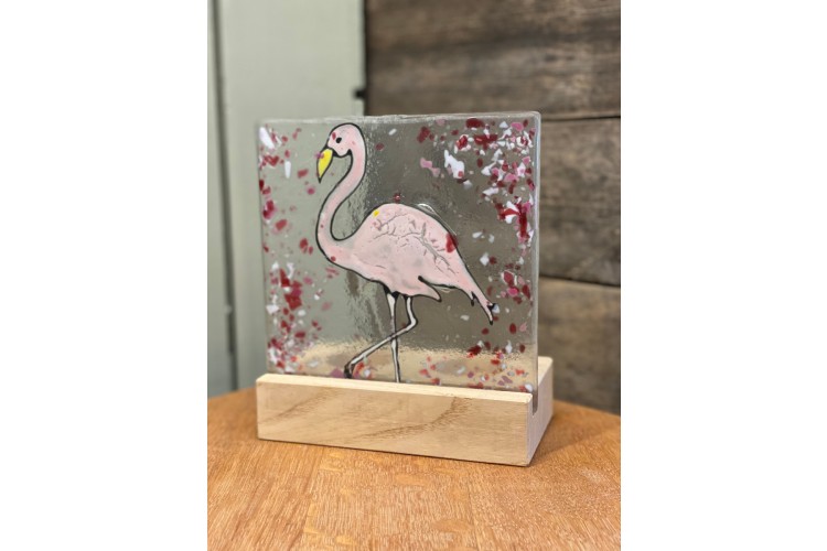 Flamingo Tea-Light Holder