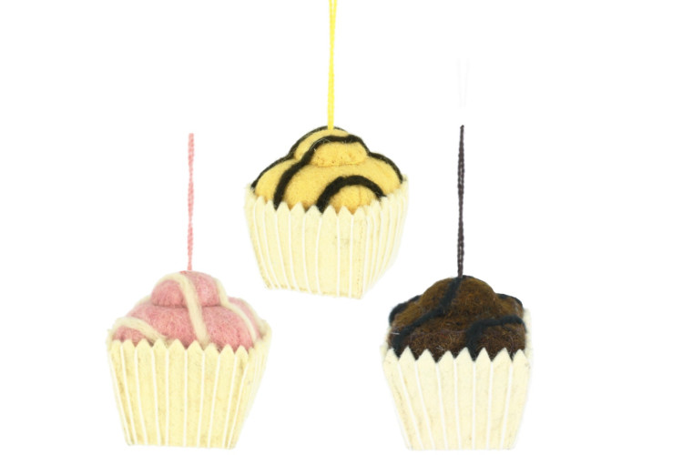 Fondant Fancy set of 3