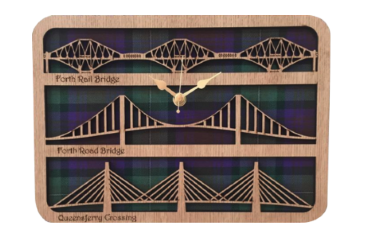 Forth Bridges Clock
