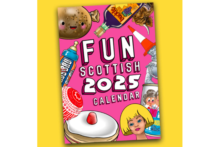Fun Scottish Calendar 2025