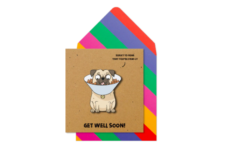 Get Well Soon Pug