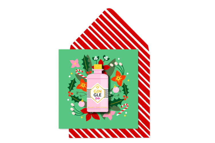 Gin-gle Bell Card