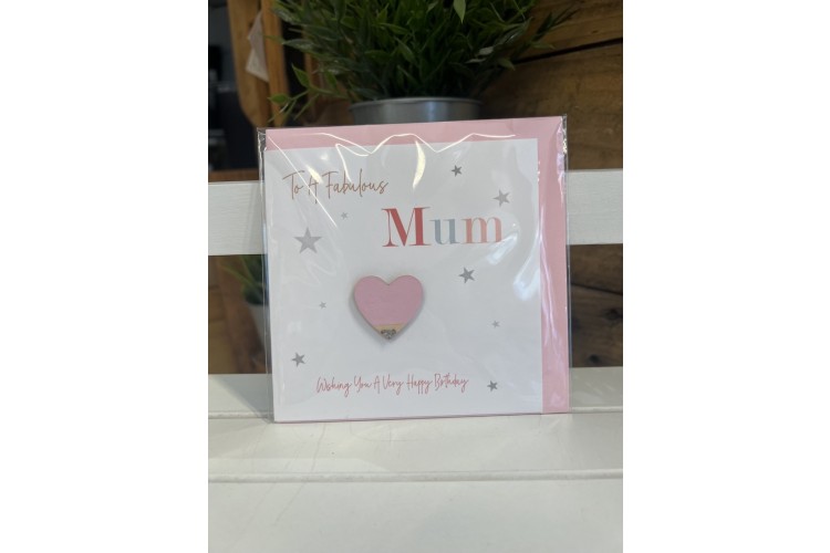 Fabulous Mum Birthday Card