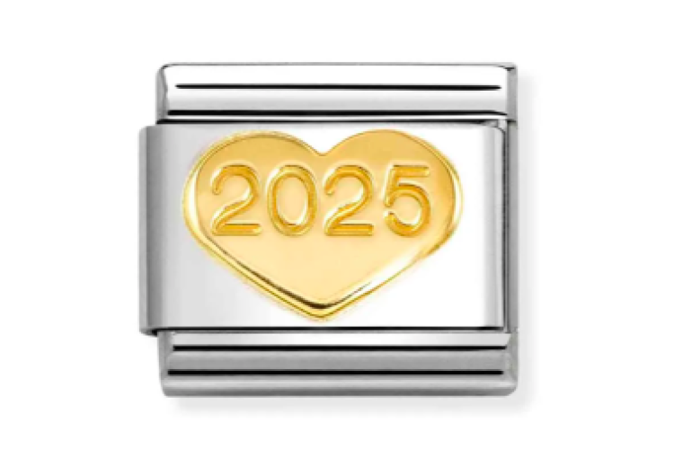 Gold 2025 Heart Link 