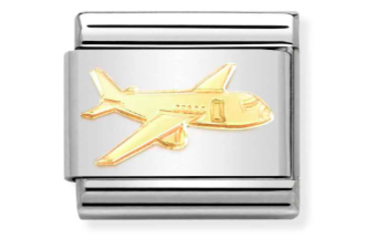 Gold Airplane Link 