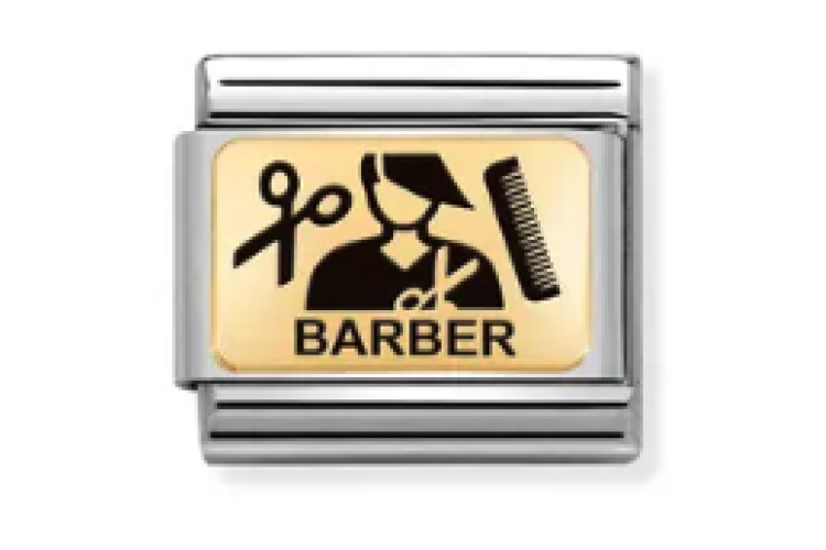 Gold Back Barber Link