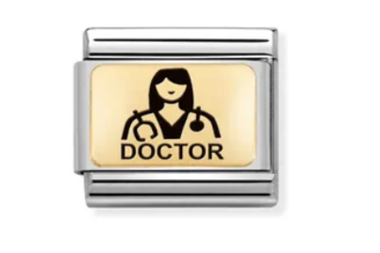 Gold Back Female Doctor Link