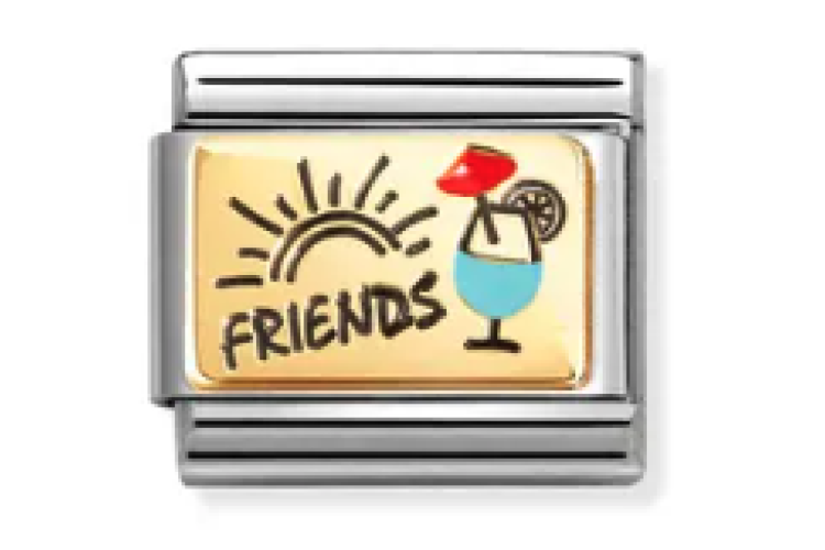 Gold Back Friends Cocktail Link