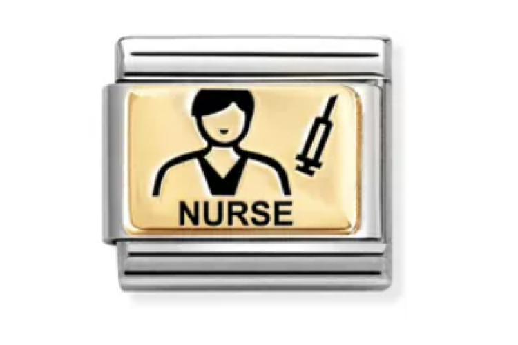 Gold Back Male Nurse Link