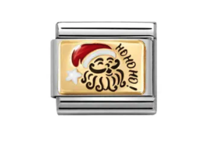 Gold Back with Santa Link
