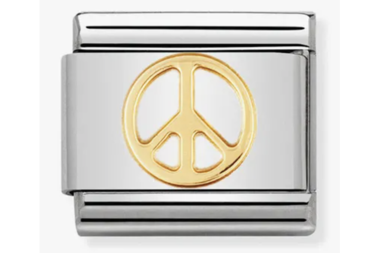 Gold Peace Sign Link