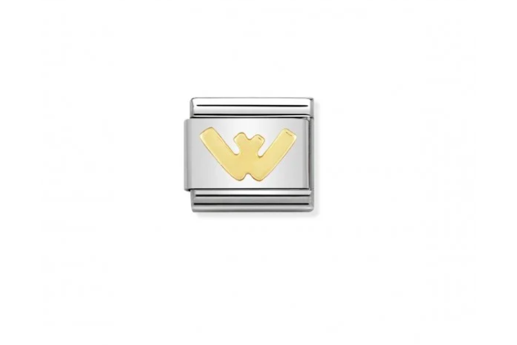 Gold W Link