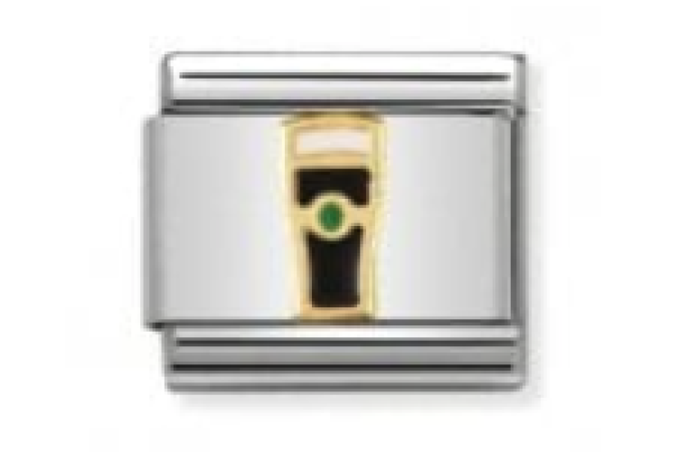 Gold with Black Guinness Link