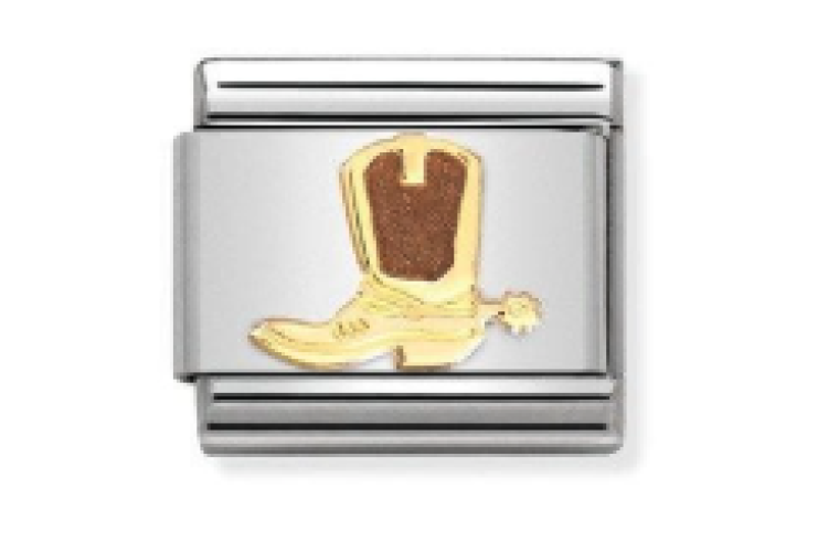 Gold with Brown Cowboy Boots Link