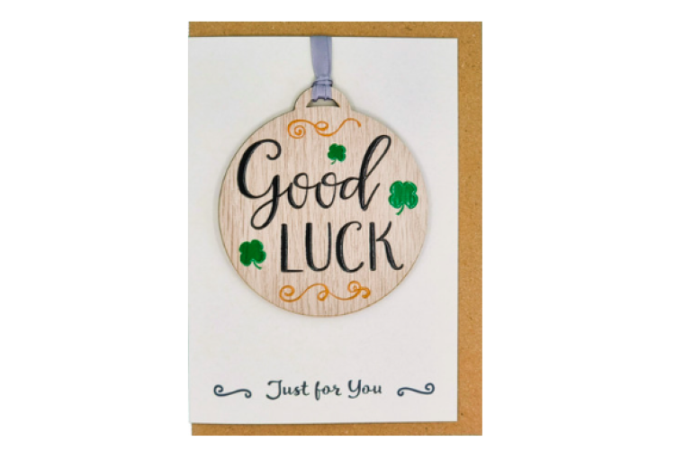 Good Luck Card with Gift 