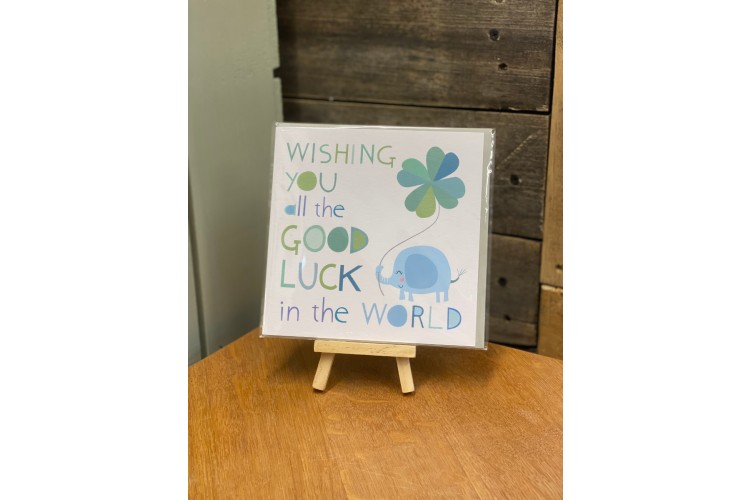 Good Luck Greeting Card