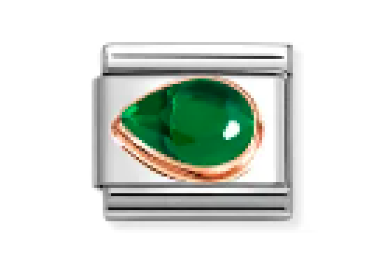Green Stone Drop Left Link 