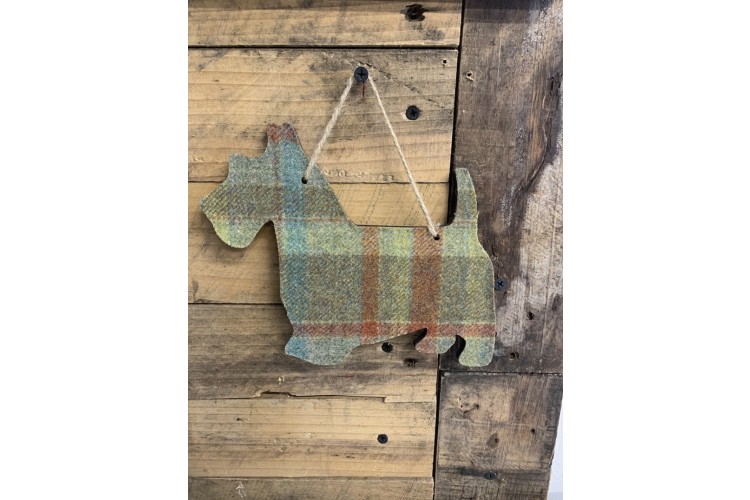 Hanging Scottie Dog Moss 