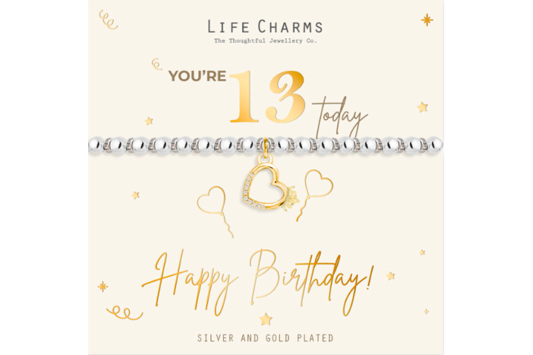Happy 13th Birthday Bracelet 