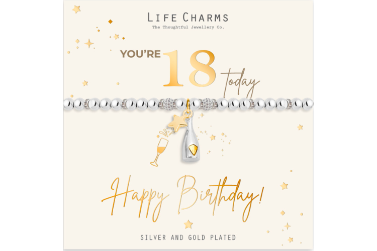Happy 18th Birthday Bracelet 