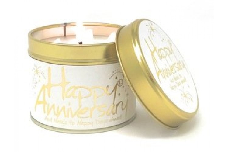 Happy Anniversary Scented Candle Tin