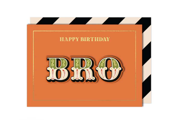 Happy Birthday Bro (red)