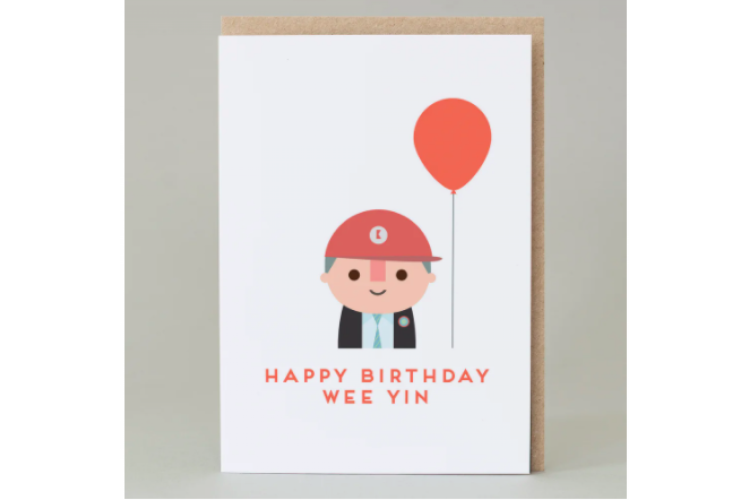 Happy Birthday Wee Yin Card 