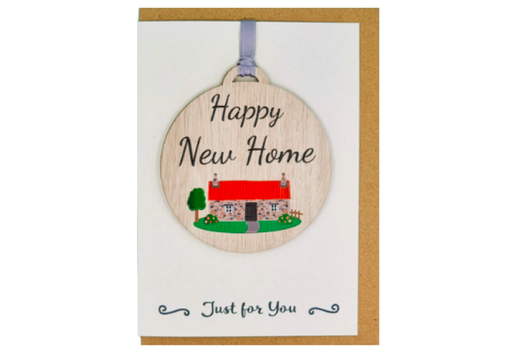 Happy New Home Card with Gift